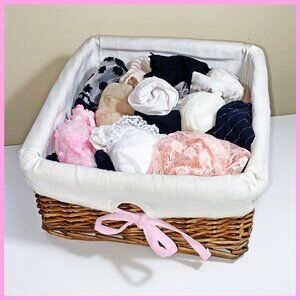 42 PAIRS OF WOMENS SOCKS - LACE, FRILLY, SHEER, COLORFUL, STRIPED, FLORAL